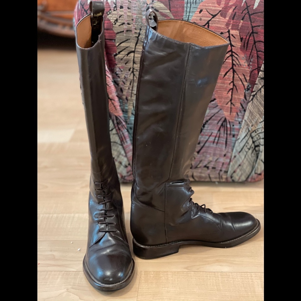 Nine West Boots, tie up decoration
